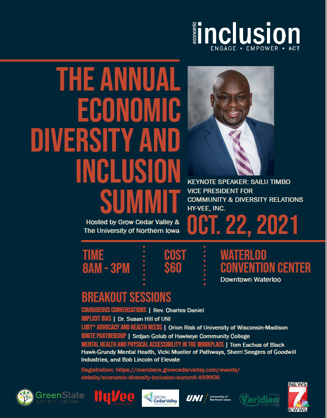 Economic Diversity & Inclusion Flyer