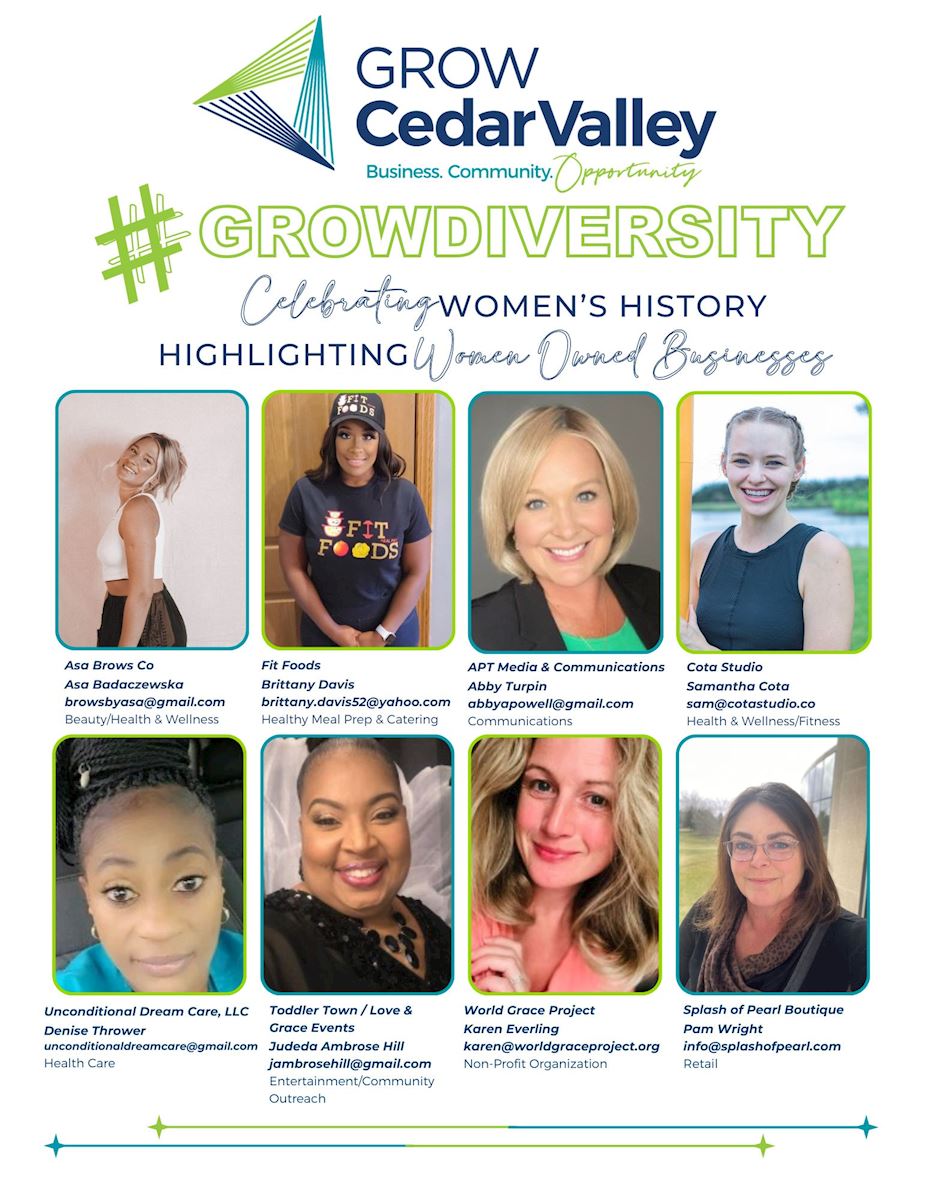 Grow Cedar Valley Iowa Women In Business