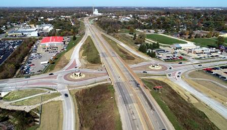 University Avenue in Cedar Falls wins national award for highways and infrastructure.