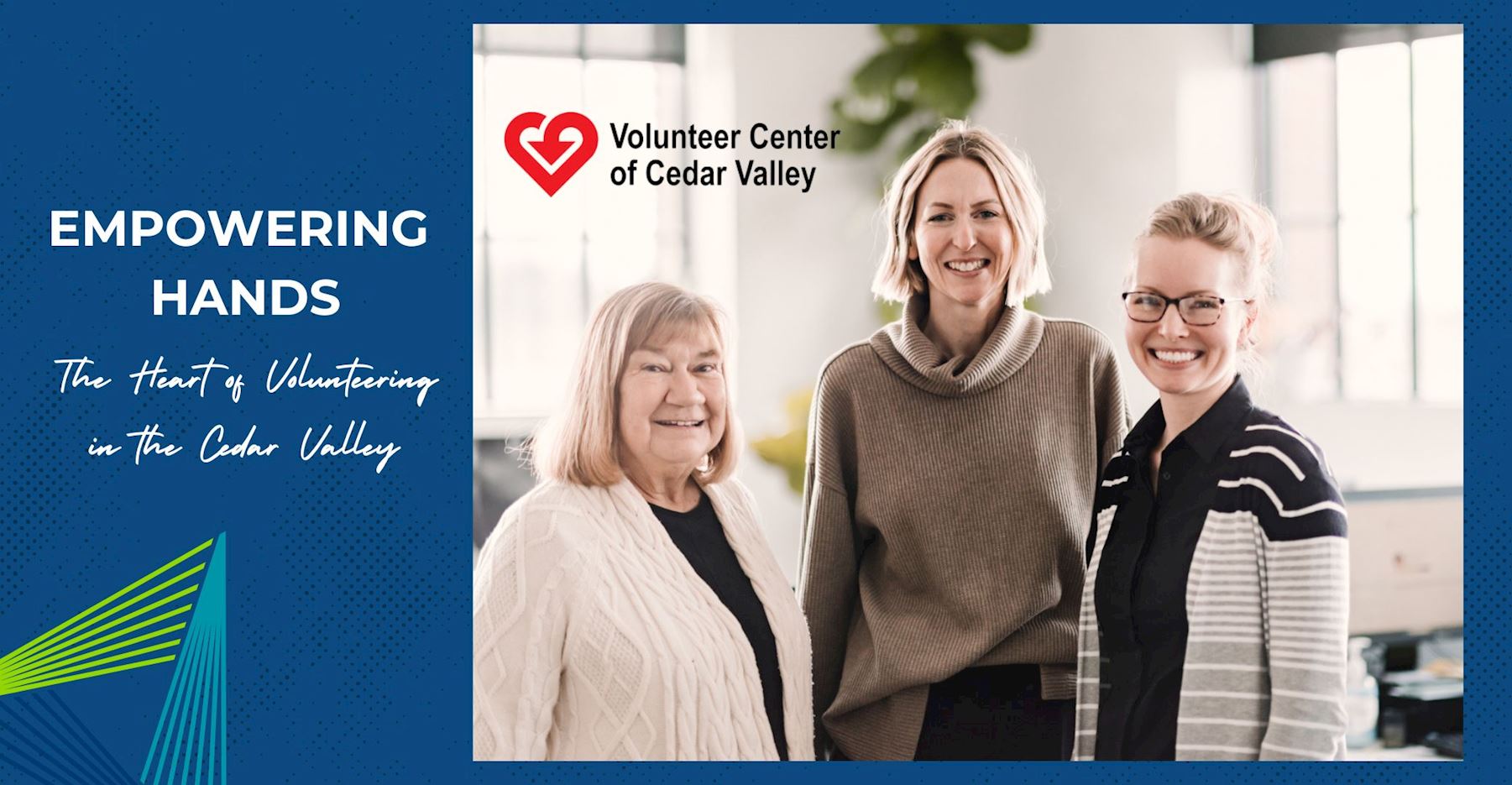 Empowering Hands:The Heart of Volunteering in the Cedar Valley