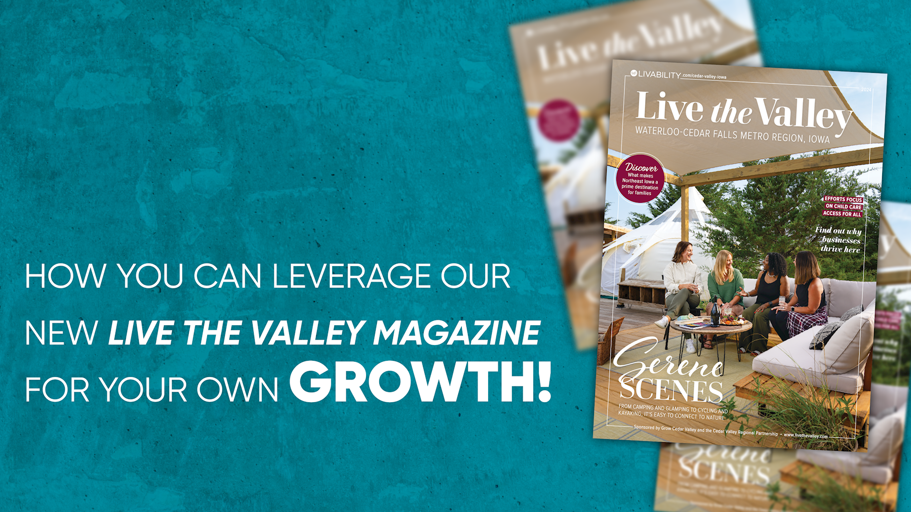 How You Can Leverage Our New Live the Valley Magazine for Your Own Growth!